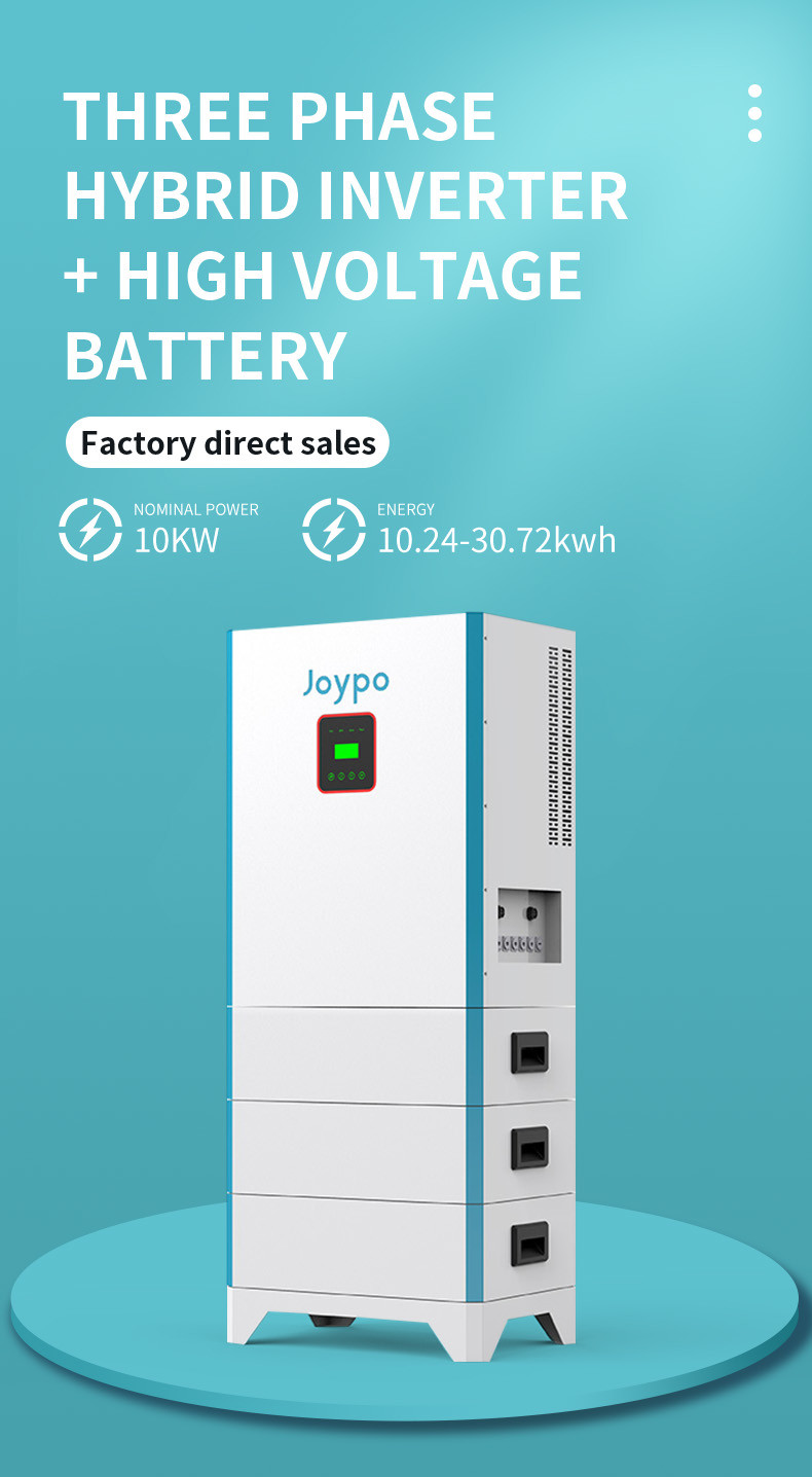Residential Solar Power Storage System 10kw 3 Phase Lithium Ion Battery System