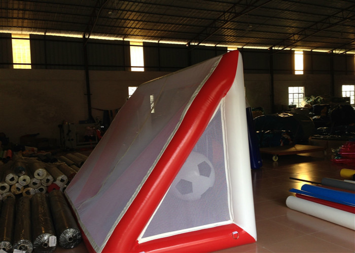 Children Inflatable Football Games Airtight inflatable goal for football games Children football score games