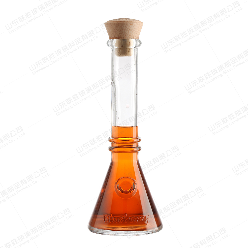Custom Size Accepted Clear 500 Ml Spirit Liquor Glass Bottle for Vodka Spirit Bottle