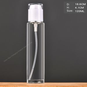 Custom 1oz Clear Bulk Empty Lotion Bottles With Press Pump