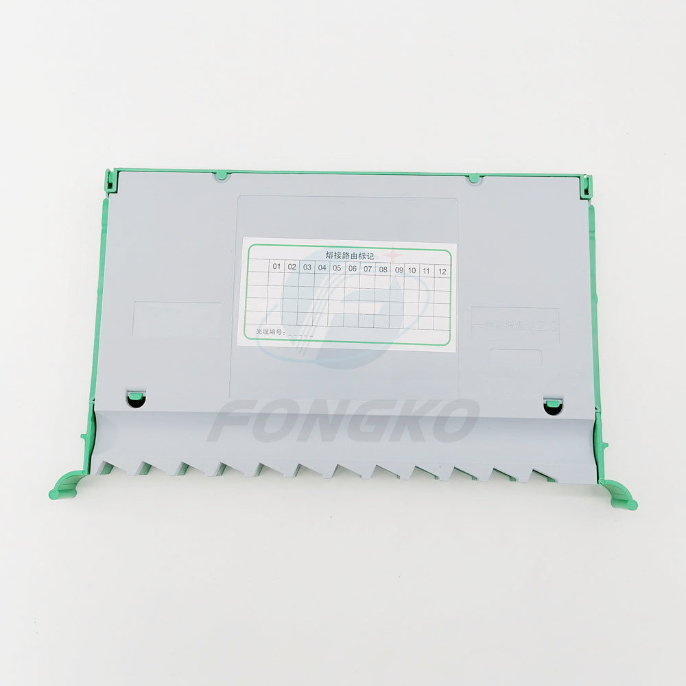 12 Cores ABS FTTH ODF Optical Distribution Frame Fiber Optic Cable Tray