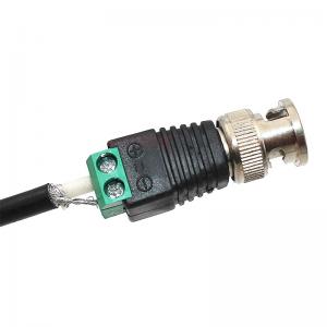 Buy cheap Screw Terminal Blocks Coaxial Cat5 to BNC Male Video Balun Connector product