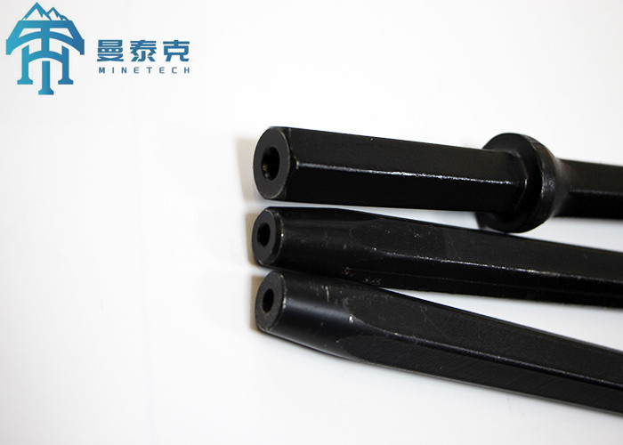 Tapered Tools Hexagonal Drill Rod H25 / H22 Rock Bits Hole Drilling