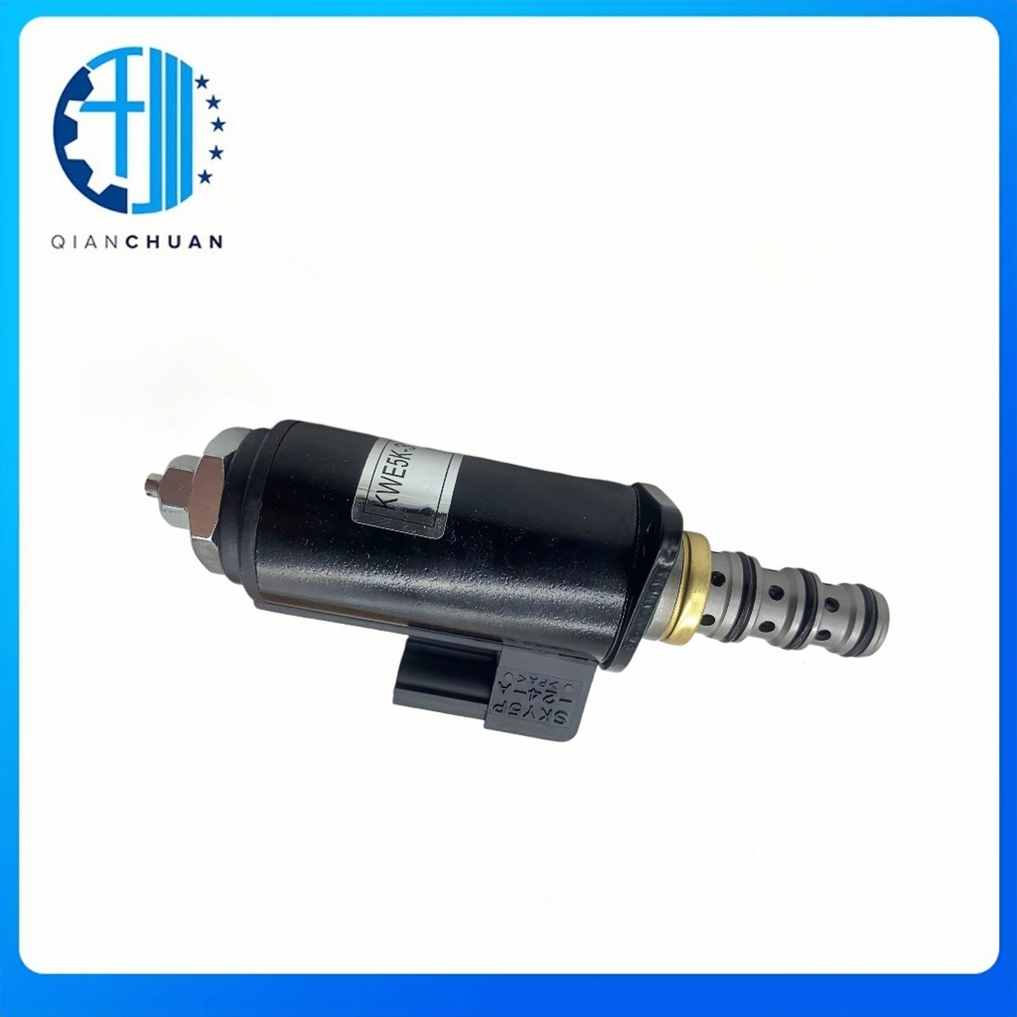 Hydraulic Pump Solenoid Valve YB35V00006F1 For Kobelco Sk230-6E Sk210-6E Sk200-6e Sk190-6e Sk1