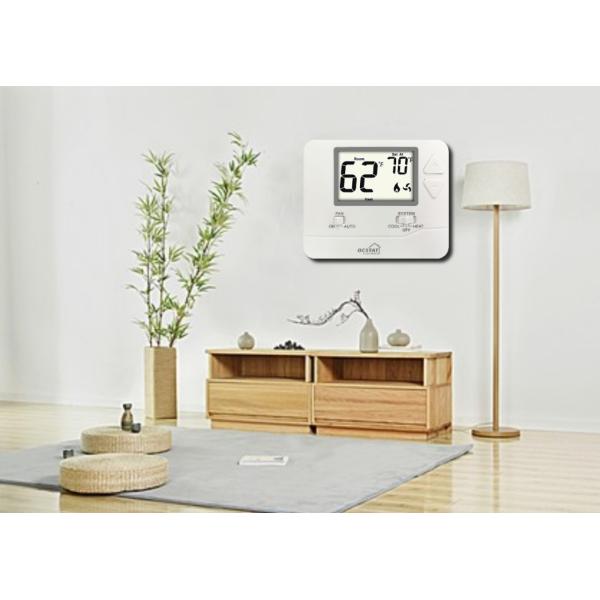 Non Programmable HVAC Thermostat Single Stage Battery - Powered