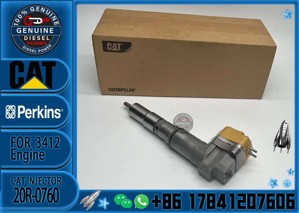 Construction Machinery Parts 769D 771D Dump Truck D9R Tractor 3408 Engine Fuel Injector 179-6020 20R-0760