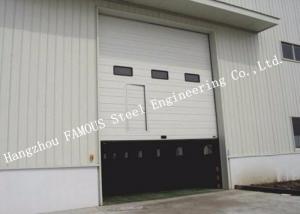 Buy cheap High Speed Industrial Garage Doors Lift Up Roller Shutter Door With Pedestrian Gate product