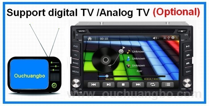 Ouchuangbo Nissan Sunny /Navara /Micra car stereo with radio TV bluetooth mp4 player OCB-2613