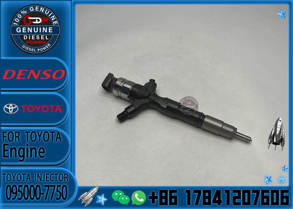 Fuel injector 23670-30300 095000-7760 095000-7761 095000-7751 095000-7750 for diesel engine spare parts injector