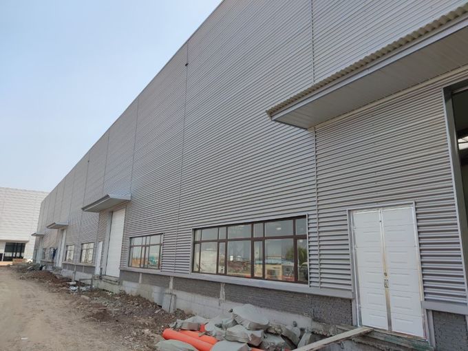 Tekla Modeling Prefab Metal Structure Building Workshop High Strength 1