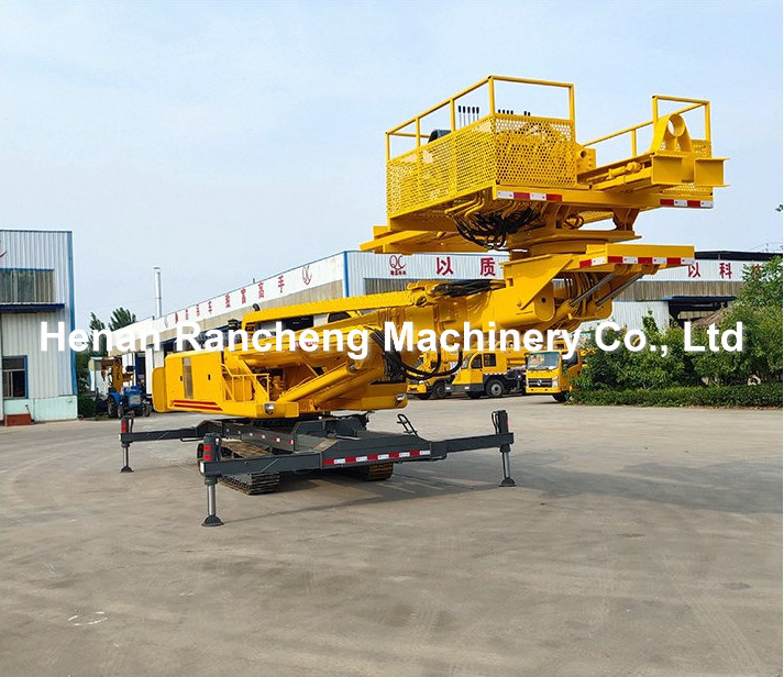 50m Drill Depth Multi Purpose Hydraulic Crawler Drill Machine 130KW For Slope Protection