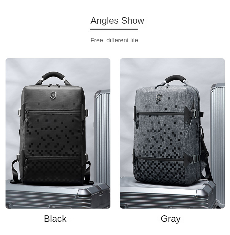 Waterproof 28 Litre Multifunctional Oxford Laptop Backpack 29*20*49cm