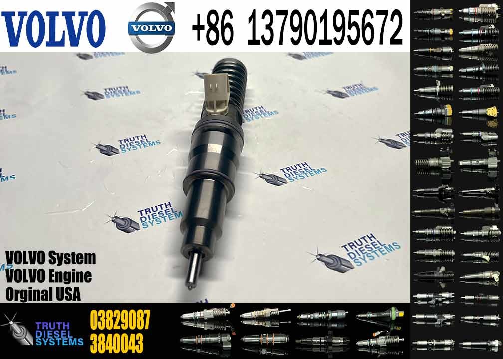 Fuel Injector 21586284 03829087 3829087 20544186 BEBE4C08001 For EC460B EC360B Truck FH12