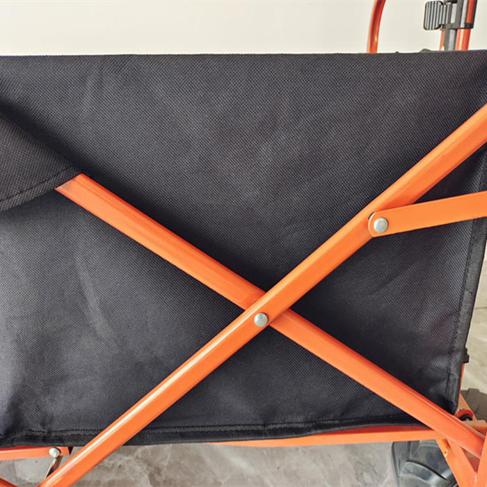 Outdoor OEM Wheel Customized Color Picnic Shopping Trolleys Folding Wagon