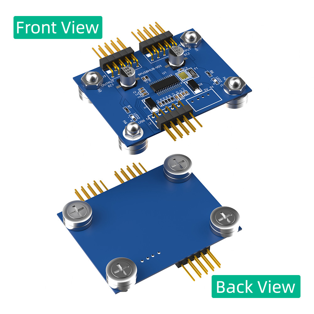 480Mbps Expansion USB Adapter Card 4 Port Customized