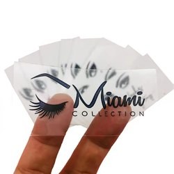Eyelash Packaging Private Label 0.05mm 0.07mm Lipstick Label Stickers