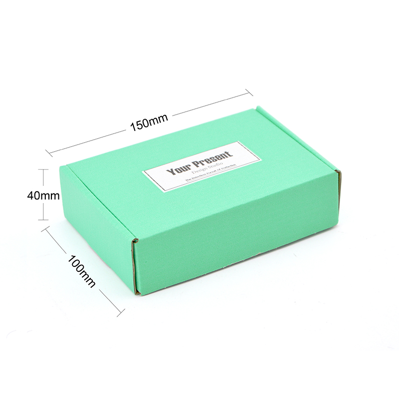 Fancy Corrugated Cardboard Shipping Boxes Varnishing Printing