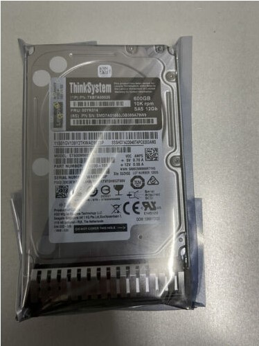2.5" 600GB ThinkSystem Lenovo 1U Server 7XB7A00025 10K SAS 12Gb 512n HDD