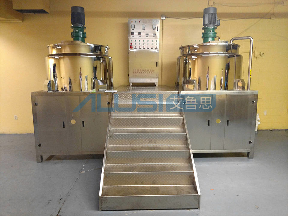 5000L Gel Shampoo Homogenizer Emulsifier Mixer Liquid Hand Wash Making Machine