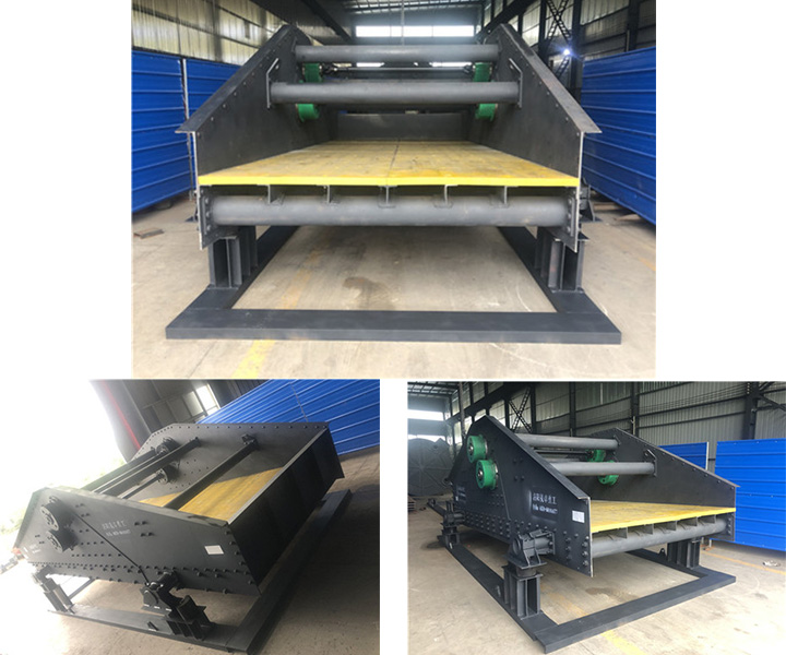 Mining Sand Dewatering Screen , Sand Sieving Machine With Polyurethane Mesh
