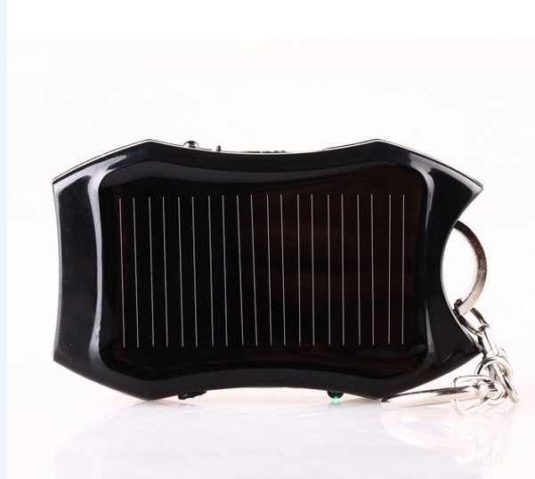 1200mAh mini keychian solar power bank for mobile phone with cheapest price and high quali