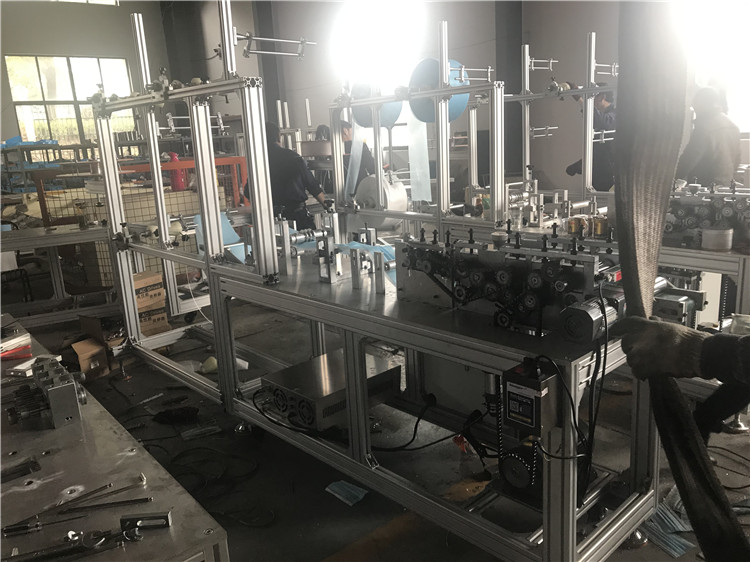 3 Ply Non Woven Mask Making Machine