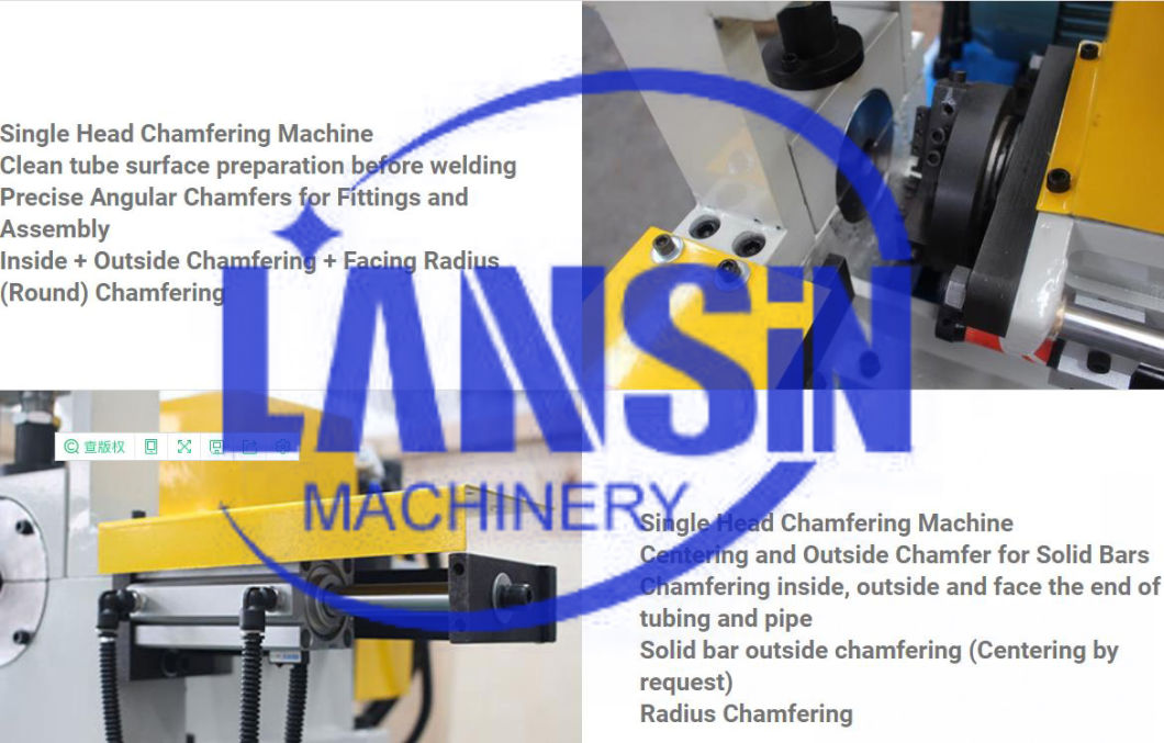 Tube End Chamfering Machine/Metal Tube Chamfering Machine/Chamfering Machine