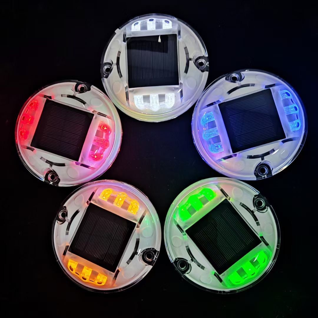 Led Solar Powered Road Studs Reflective Pavement Markers Cat Eyes Road Reflectors CE