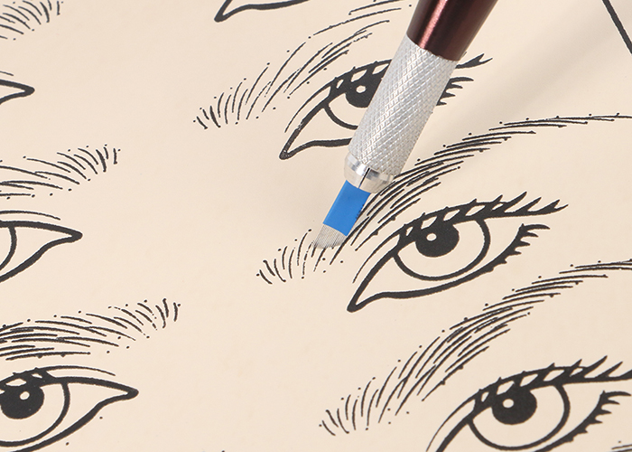 WUBU Practice Skin Eyes Eyebrows Permanent Makeup Rubber Practice Skin for Tattoo Training