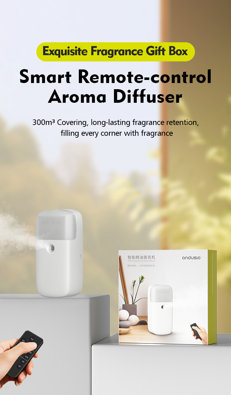 101 - 200 ML Ultrasonic Aromatherapy Diffuser With 35 DB Noise And 6V Voltage For Home Hotel Bathroom Kitchen