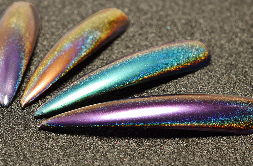 OEM/ODM Yes. Holographic Nail Powder for Poleyster Nails High Standar