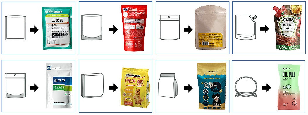 Customizable Plastic Pouch Packaging Machine Automatic Liquid Packaging Machine