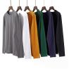 Buy cheap OEM Long Sleeve T Shirt Casual Pure Color Sweatshirt For Men 100% Cotton High from wholesalers