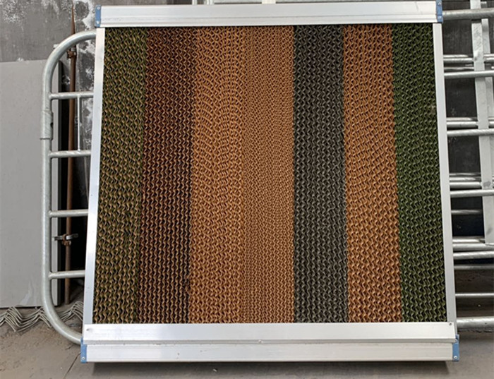 Professional Cool Cell Pads / Greenhouse Cooling Pads For Poultry Farming