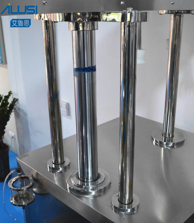 High Shear Dispersing Cosmetic Ointment Vacuum Emulsifier Homogenizer Mixer