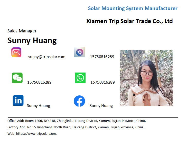 Long-lasting Adjustable Tilt Range Solar Brackets for Metal Roof 25 Years Life Span