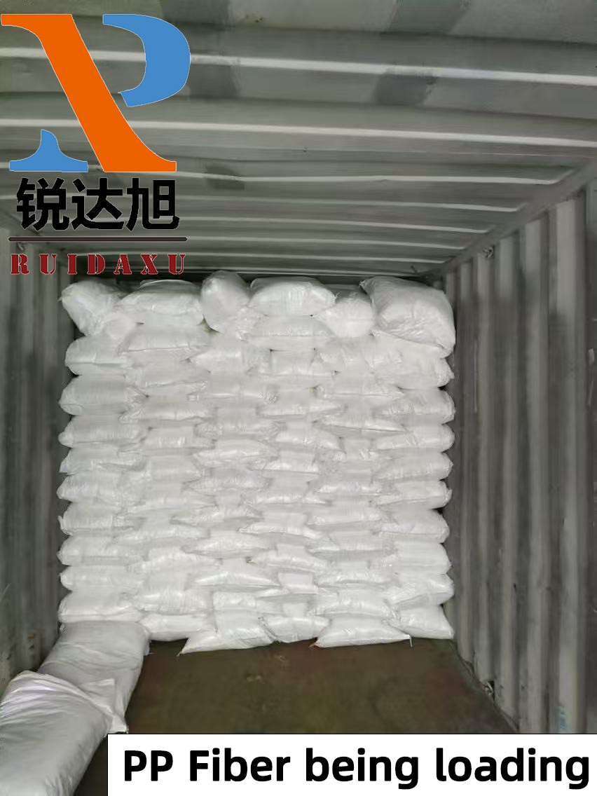 PP FIBER 6MM High Intensity Bunchy Mono-filament Fiber for Anti-Crack and Improved Concrete Performance 3-50mm Length White 24kg Plastic Bag Bulk Package Customizable Length and Packagin