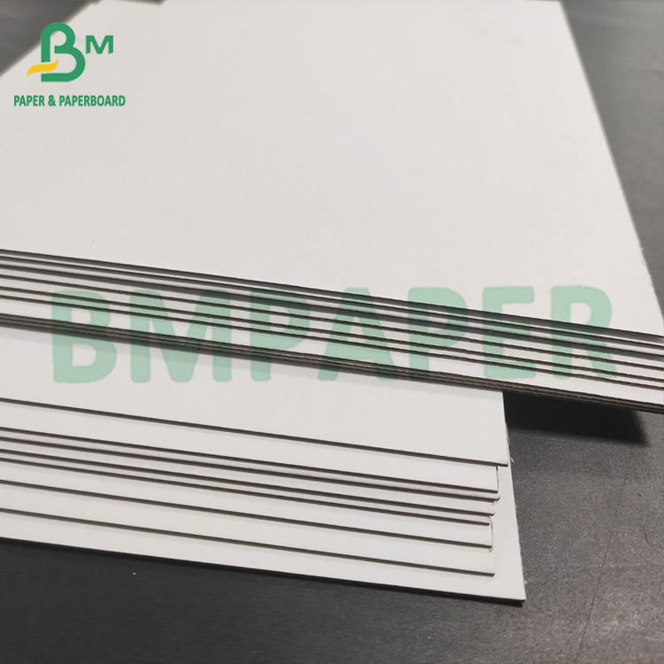 Double Side White Hard Stiffness Solid Cardboard 1mm 1.2mm 1.5mm Book Binding Board