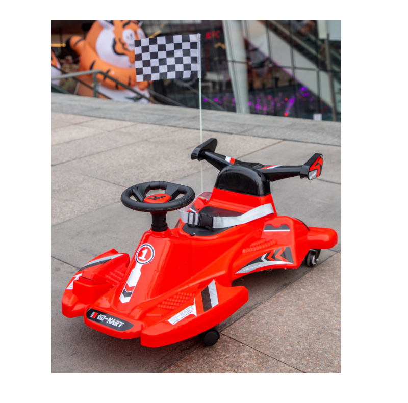 2023 Children's Mini 6v Electric Drift Go Kart Ride On Car For Child Battery Included
