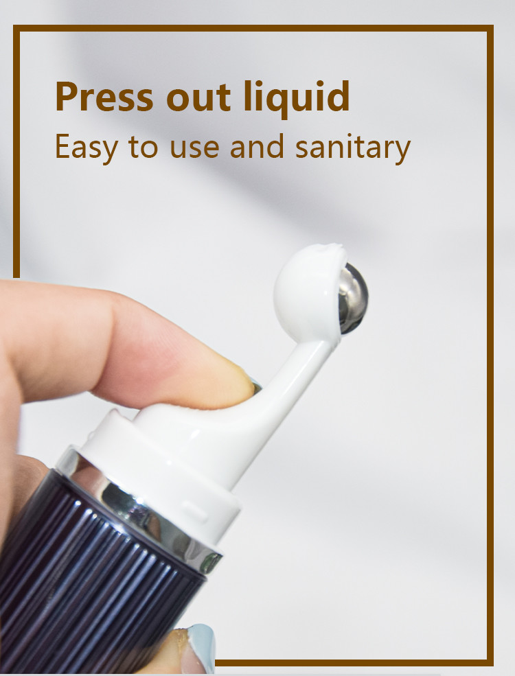 Customized Color And Logo 10ml 15ml Airless Pump Bottles For Eye Cream Use Skin Care Packaging UKJT013