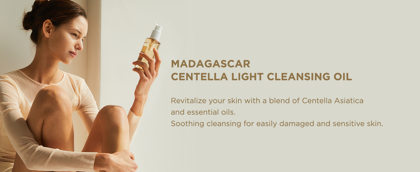 Gentle SKIN1004 Madagascar Centella Light Cleansing Oil 6.76 Fl.Oz 200ml