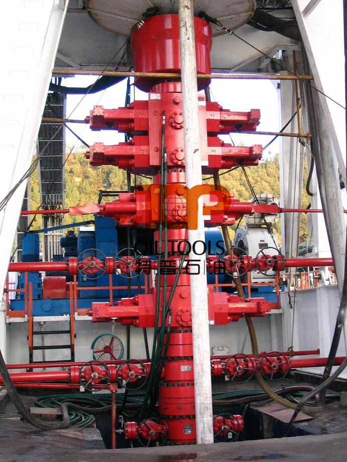 Well BOP Stack BOP Blowout Preventer For Oil & Gas Well Control 2000 Psi