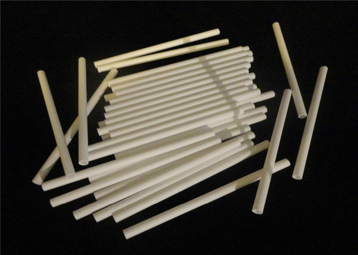 Customized Abrasion Resistant Zirconia Ceramic Rod / Bar / D10 x L100mm