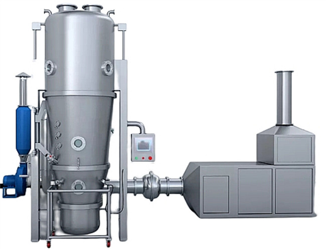 11kw Fan Power Fluidized Bed Dryer for High Yield 99 and 99% Yield