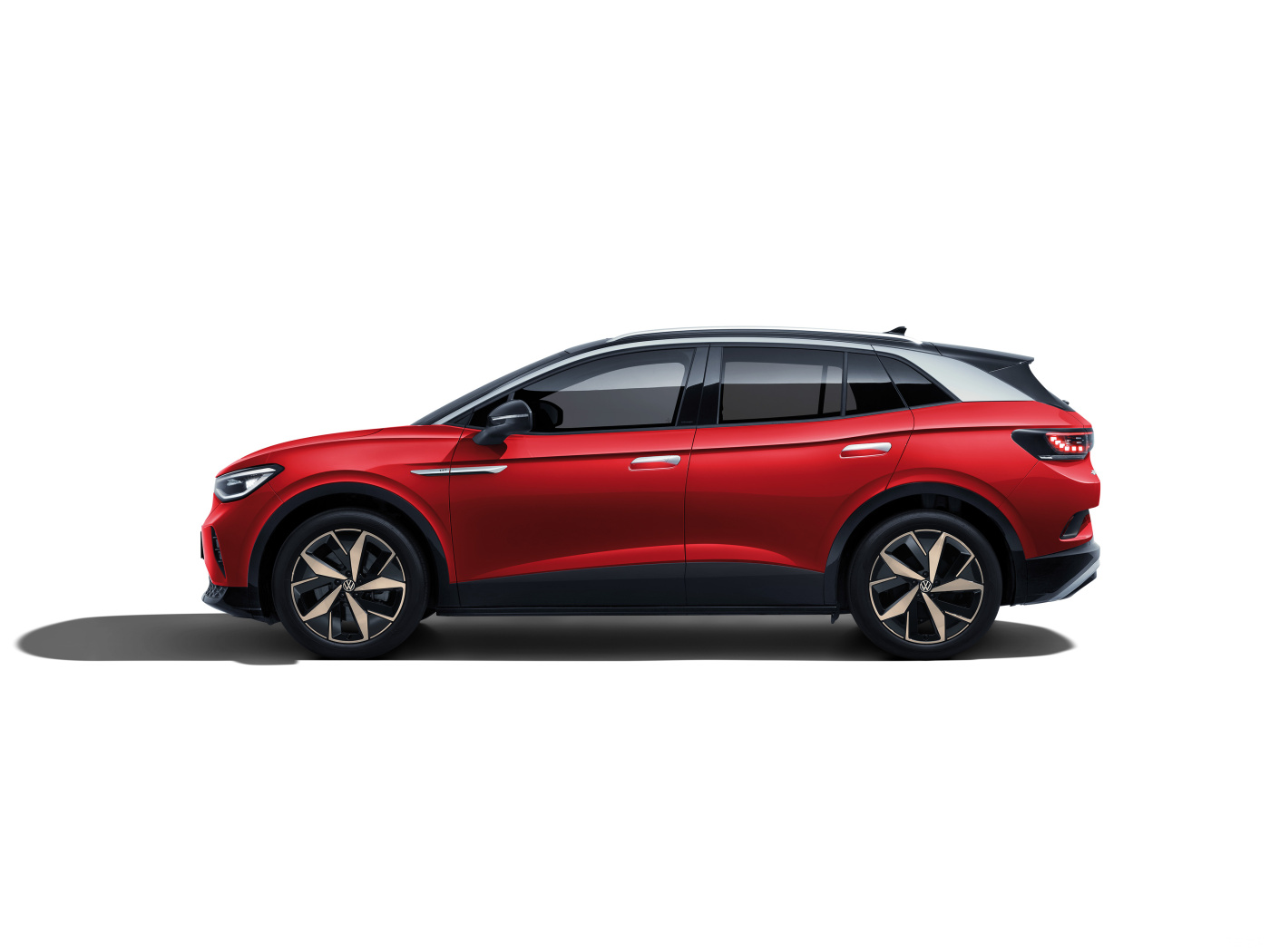 Volkswagens Id4 Small Automatic Cars Compact SUV 160km/H 5 Seater
