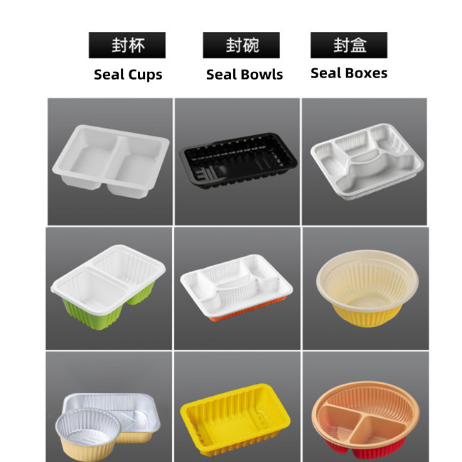 Vertical Pneumatic Vacuum Food Tray Sealer Machine Meat Tray Sealer Machine