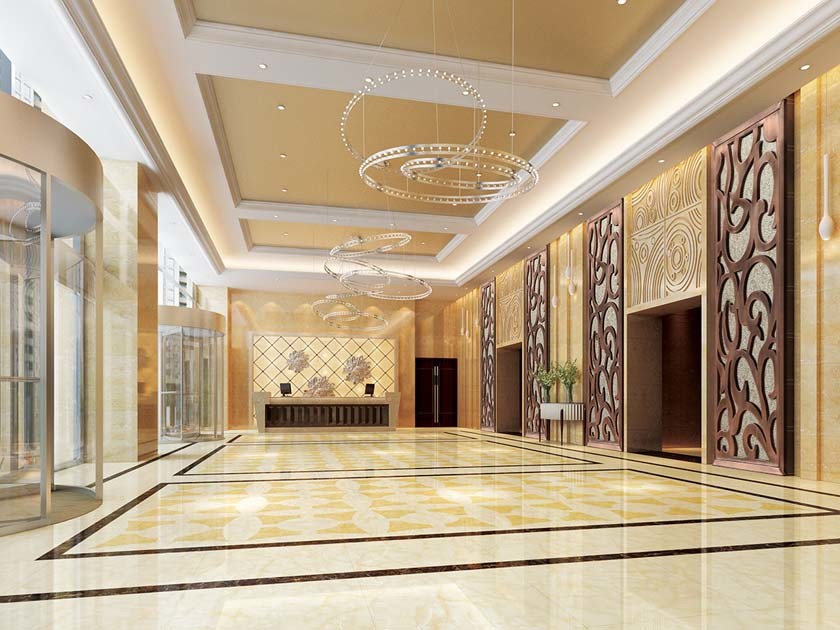 Bronze Stainless Steel Carved/ Engraved Mashrabiyia Panels For Column Cover/Cladding