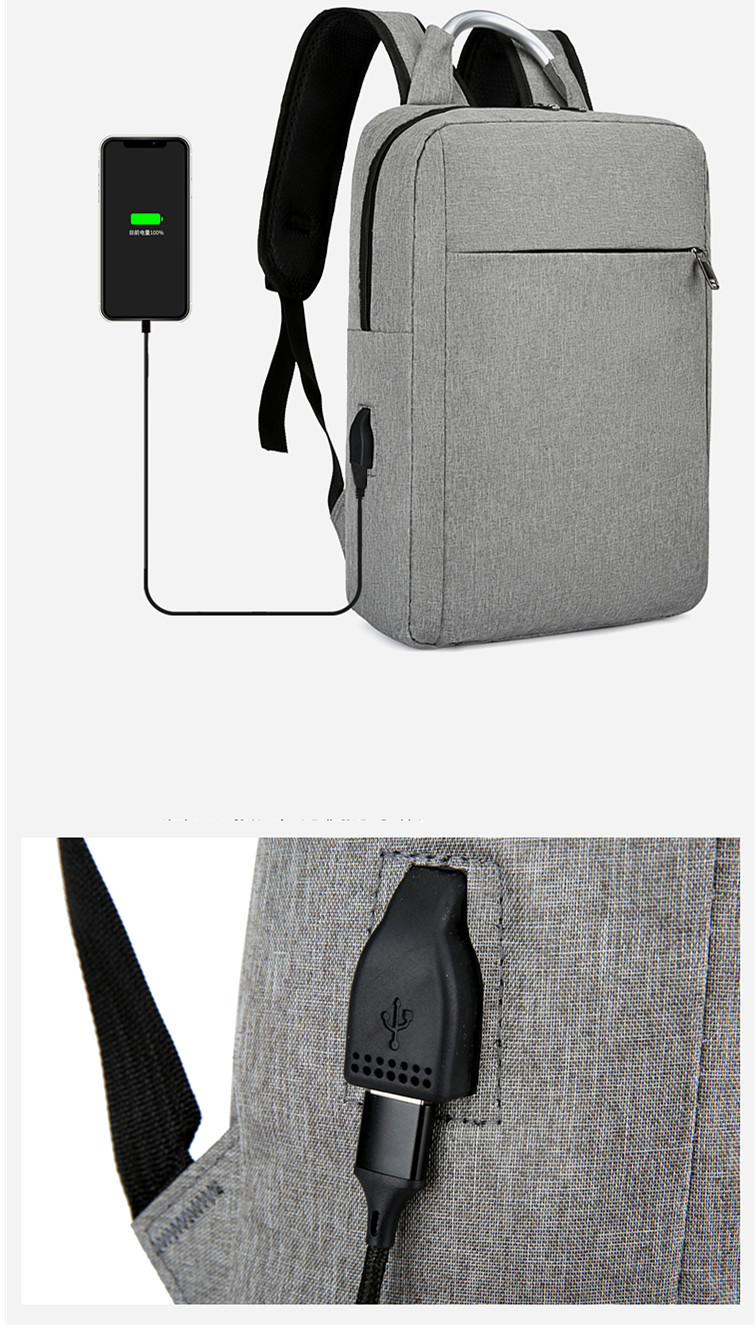 1.2 Inch Office Backpack Sets 3 In 1 Mens Fashion Backpacks Set With Usb Port