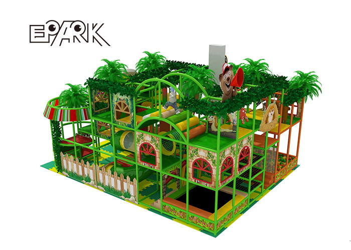 PVC Indoor Soft Playground Children Maze Game With Bounce Equipment Castle Combined