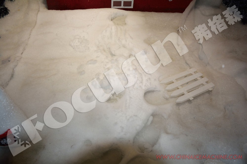 Commercial 600kg Snow Effect Machine for Parties Ice Shape Snow Party Essential